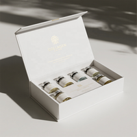 Boîtes rigides personnalisées pour l'emballage de collagène et de peptides avec boîte cadeau haut de gamme en bronze pour médicaments