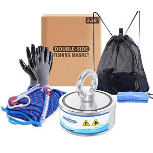 Magnet Neodymium Super Kuat N52 Hard Stainless 75mm, Daya Tarik 100LBS-2000LBS, untuk Mencari, Mengambil, dan Memancing Magnet - Product Image 6