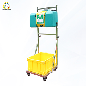 Estación de <span class=keywords><strong>Lavaojos</strong></span> de Emergencia Portátil y Removible con Tanque de 30L y Carro de Acero Inoxidable SS304, Producto de Seguridad para Laboratorios y Plantas - Product Image 6