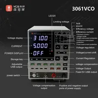 Alimentation CC réglable YCS 3061VCO 30V 6A avec protection OCP pour réparation de téléphones portables, testeur numérique de tension et de courant, autres outils