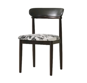 Sedia da Pranzo Moderna X5162 <span class=keywords><strong>in</strong></span> <span class=keywords><strong>Legno</strong></span> Massello, Design Floreale Bianco, Impermeabile ed Ecologica, Arredamento per Sala da Pranzo - Product Image 1