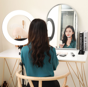 21 Inch LED Selfie Ring Light, 72W High Brightness Ringlight with 3 Phone Holders, Adjustable Color Temperature, for Live Stream - Product Image 3