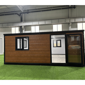 Maisonnette préfabriquée pliable en bois, extensible, type conteneur, installation rapide, prête à vivre, résistante aux ouragans, <span class=keywords><strong>Airbnb</strong></span> - Product Image 2