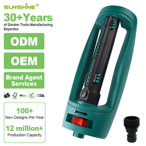 Arroseur oscillant personnalisé SUNSHINE pour pelouse et jardin, équipement <span class=keywords><strong>d</strong></span>'<span class=keywords><strong>arrosage</strong></span> à large portée pour gazon, cour, ferme et espaces verts - Product Image 1