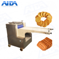 Machine de production de biscuits, moule rotatif, four tunnel, four à convection électrique/gaz personnalisé pour gâteaux et biscuits