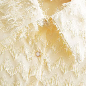 HANO donna 2022 autunno nuova moda camicette da <span class=keywords><strong>barba</strong></span> da gatto Vintage a maniche lunghe con bottoni camicie femminili top Chic - Product Image 6