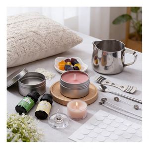 Vela Aromática de Diseño en Recipiente de Primera Calidad, Fórmula de Soya Fragante, Decoración para el Hogar, Colección de Lujo - Product Image 4