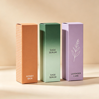 Boîte d'emballage de rouge à lèvres imprimée numériquement avec un design personnalisé, production en 72h, boîte cadeau cosmétique en carton recyclable