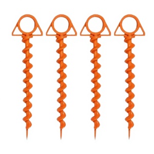 Piquets de tente en plastique durables, polyvalents pour le camping et les activités de plein air sur la plage et le sable - Product Image 1