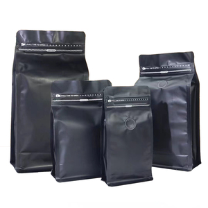 Bolsa de café de fondo plano personalizada CFC Paquetes de café personalizados Bolsa de embalaje de granos de café impresa personalizada - Product Image 1