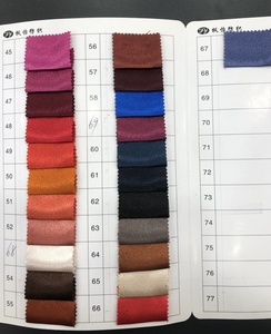 新款新款时尚高品质加厚弹力绉缎新娘女孩连衣裙面料57寸现货100色 - Product Image 5