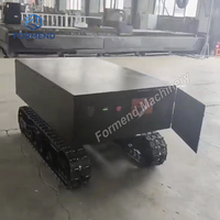 Penjualan Langsung Pabrik Harga Murah Sasis Robot Otomatis Segala Medan Beroda Rantai dengan Motor, Remote Control, dan Tenaga Baterai
