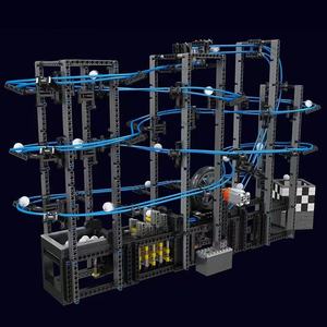 Mould King 26002 de alta tecnología Great Ball Contraption Marble Run MOC con Motor Building <span class=keywords><strong>Block</strong></span> Model Technics Regalos para niños - Product Image 4
