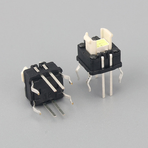 7x7 Dip illuminate Tactile đẩy nút Thiết bị chuyển mạch 8 pin 7*7*7mm 8 p dọc <span class=keywords><strong>tact</strong></span> chuyển đổi với LED 7x7 chuyển đổi - Product Image 3