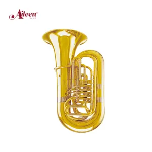 3/4 Bb Key Yellow brass Piston jinbao tuba (TU210G)