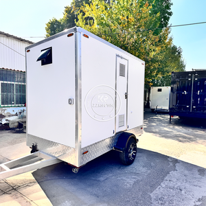 <span class=keywords><strong>Location</strong></span> de remorque de toilettes portables 2.9m Salle de <span class=keywords><strong>bains</strong></span> mobile pour la construction et <span class=keywords><strong>les</strong></span> emplacements extérieurs - Product Image 5