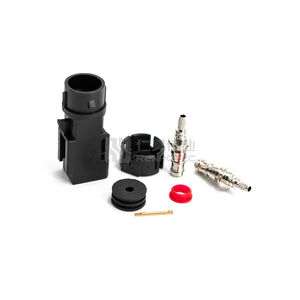 Водонепроницаемый разъем Fakra, гнездо, черный, обжимной, RG174 1.5DS для автомобильных антенн и GPS-систем - Product Image 6