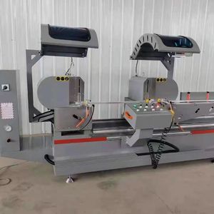 Cưa cắt cơ giới một đầu cho cấu hình nhôm 380V 6.8KW được sử dụng trong sản xuất cửa sổ nhôm ở mọi góc độ - Product Image 3