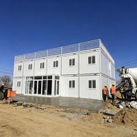 Maison préfabriquée anti-sismique et anti-ouragan, abri d'urgence temporaire à faible coût pour les zones sinistrées