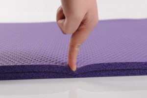 Tapete de Yoga de Doble Color NBR de Primera Calidad, Antideslizante, para Gimnasio, Pilates, Meditación y Ejercicio en Casa, Tapete de Yoga para Niñas - Product Image 2