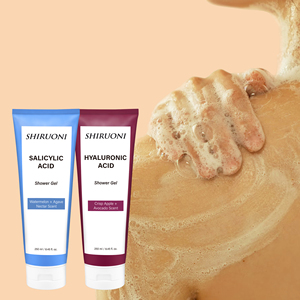 Gel <span class=keywords><strong>Doccia</strong></span> Biologico all'ACIDO SALICILICO Naturalmente Efficace Multi-Azione e Cura Delicata Detergente per il Corpo ALOE VERA - Product Image 1