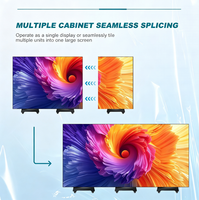 Equipo de Publicidad Interior, Pantalla LED Transparente de Pie, P1.25 P1.5 P1.8 P2.5 P3, Pantalla LED, Cartel Digital