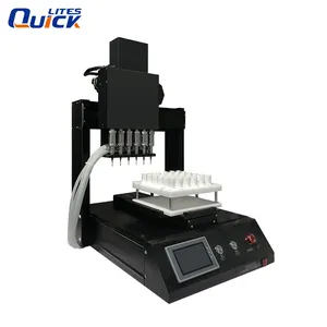 0.2 to 10 ml high efficiency 6 heads automatic electronic filling machine for food juice liquid oil