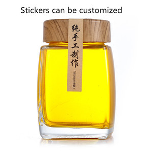 Lọ Mật Ong Vuông 1Oz 3Oz 6Oz 9Oz 12Oz 16Oz 24Oz Lọ Thủy Tinh Cao Cấp Với Nắp Mạ Điện - Product Image 2