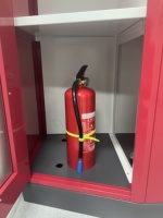 Üst Düzey Laboratuvar Acil Durum Malzeme Dolabı Güvenlik Adası Yangın Kutusu Yangın Dolabı Yangın Söndürücü Acil Durum Duş Kabini