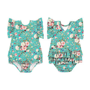 Pelele sin mangas con volantes para bebé, pelele para Recién Nacido 2021 poliéster, Mono para bebé prematuro 100% - Product Image 2