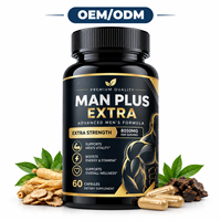 OEM/ODM Man Plus Extra Capsules pour la santé masculine Force accrue Soutien à la vitalité masculine Augmentation de l'énergie et de l'endurance Supplément à base de plantes