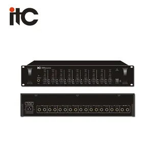 ITC T-6240 8 Channel Preamplifier for PA Audio System