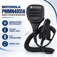 Microphone-haut-parleur à distance Motorola PMMN4051 pour radios XTS 5000 XTS 2500, IP55, prise audio, micro épaule PMMN4051B, ensembles