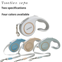 Laisse rétractable automatique pour chien Teddy, laisse de traction pour chat et chien, laisse de chien pour extérieur