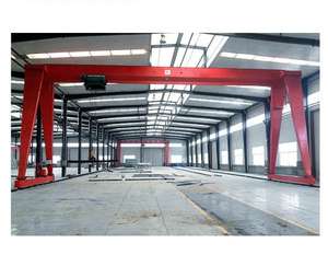 Grúa Pórtico MH Tipo Caja de Nuevo Diseño 2025 con Polipasto Eléctrico, Capacidad de Elevación de 20, Control por Botón, Certificación CE - Product Image 3