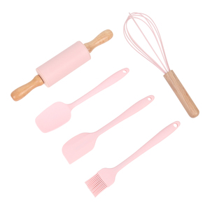 Enfants éducatifs semblant jouer Silicone ensemble <span class=keywords><strong>de</strong></span> <span class=keywords><strong>cuisine</strong></span> enfants jeu jouet pour gâteau préscolaire faisant des outils jeu <span class=keywords><strong>de</strong></span> rôle <span class=keywords><strong>cuisine</strong></span> jouet - Product Image 1