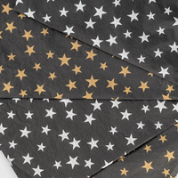 Papier de soie avec logo personnalisé avec revêtement simple face au design professionnel pour sérigraphie et héliogravure dans les chaussures chaussettes bougies