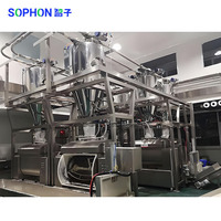 SOPHON 200L 800L mélange de pâte alimentaire industrielle mélangeur de poudre sèche pneumatique Machine homogénéisateur de lait équipement agitateur d'air en plastique
