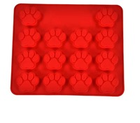 Moule en silicone UNIMOULD en forme d'os de chien - Moule à fondant et à chocolat pour la décoration de friandises pour animaux de compagnie, écologique, non toxique, antiadhésif