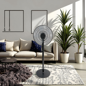 Ventilador Oscilante de Altura Ajustable Mecánico de 16 Pulgadas, Material Plástico Blanco, Eficiente Energéticamente, para Hotel, Venta al Por Mayor de Fábrica - Product Image 6