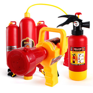 Pistola de agua de mochila, juguete de verano para niños, diseño de dibujos animados, extintor de incendios de plástico, juguete para la arena - Product Image 2