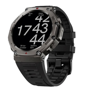 2024 nueva llegada DM58 al aire libre GPS Smartwatch 1,43 ''pantalla AMOLED BT llamada 5ATM IP67 Android/iOS natación deportes rastreador de sueño - Product Image 1