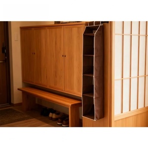 Breathable Polypropylene 4-<b>Shelf</b> Hanging Closet Organizer <b>Shelves</b> for Clothes - Product Image 6