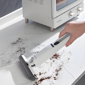 Mini vadrouille pliante humide sec ménage essuie-glace pour salle de bain cuisine bureau fenêtre utilisation mains libres avec éponge pliable - Product Image 3