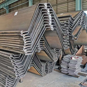 Pile formée à froid Laminé à chaud Larsen Q235 Q345 Q345b Sy295 Sy390 Pile de tôle d'acier pour les matériaux de construction - Product Image 6