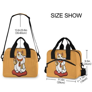 <b>Top</b> Quality Customs Cut <b>Cat</b> Hawaiian Bag Cooler Bags Waterproof Large Size Portable Cheap Price Lunch Bag - Product Image 3