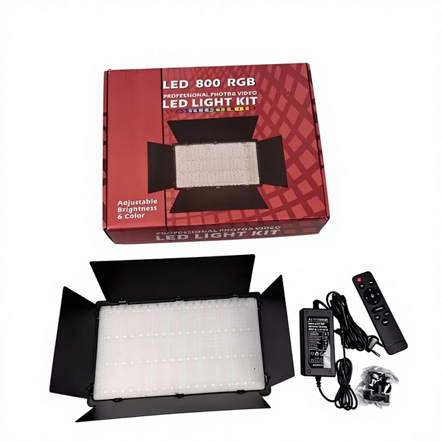 Colorful U800 RGB LED Photo Studio Light Camera Phone Video Recording RGB Panel Lamp LED Video Light for Youtube Tiktok LIVE