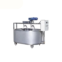 Ligne de production de fromage mozzarella et de beurre entièrement automatique à petite échelle personnalisée