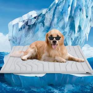 Kamp yürüyüş plaj yaz kullanımı için hafif katlanabilir köpek soğutma <span class=keywords><strong>mat</strong></span>ı taşınabilir makine yıkanabilir halindeyken köpekler serin tutar - Product Image 1