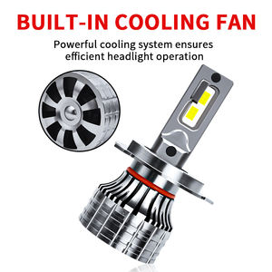 Offre Spéciale D55 accessoires d'éclairage de voiture Canbus H7 H11 phare LED feux de croisement lumière blanche H4 ampoules de phare LED - Product Image 3